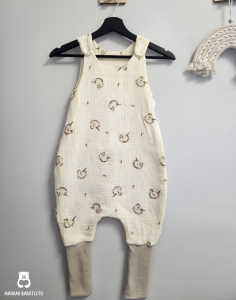 Dupla géz tipegő hálózsák - unikornis